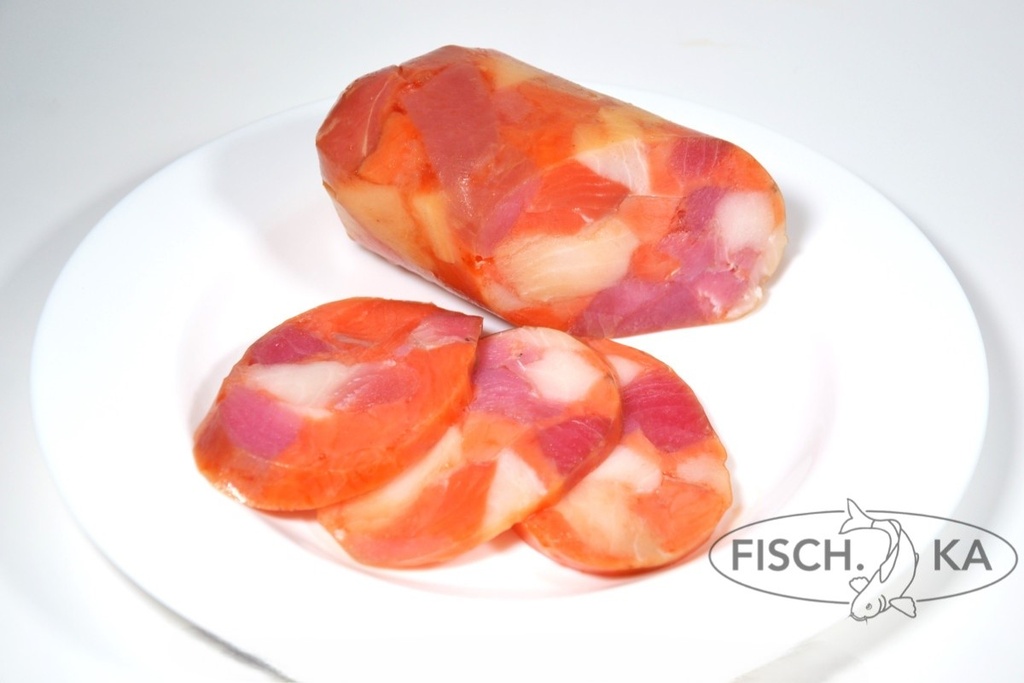 [OB265] Fischfleichrolle kaltgeräuchert 9 st/pack 4,5 kg/pack  (540252)