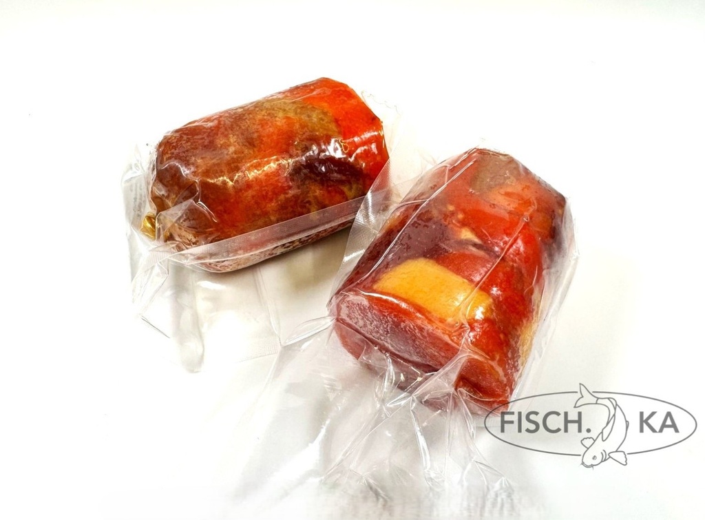 [OB290] Fischfleichrolle kaltgeräuchert 300gramm/stück 4,2 kg/pack