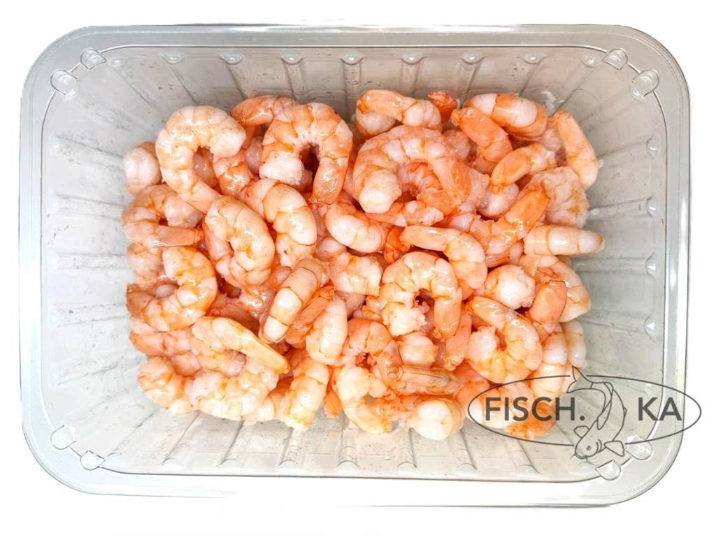 [OB545] Garnelen FRISCH GESCHÄLTE VORGEKOCHT 30-50 st/kg 1 kg/pack (2309)