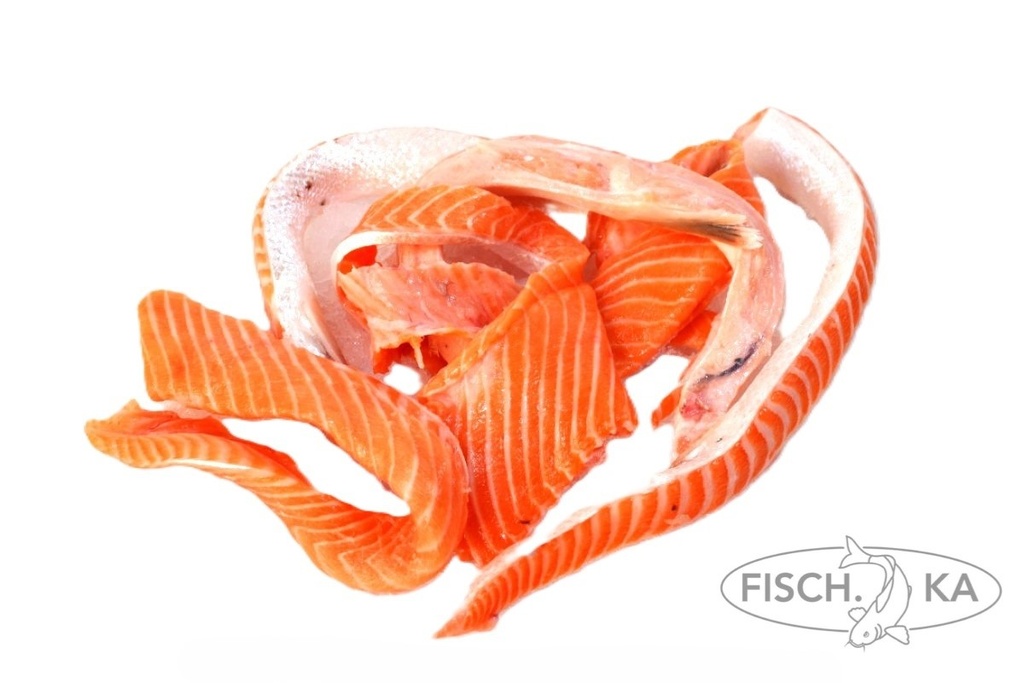 [OB550] Lachsbauchschnit frisch 5 kg/pack (637)